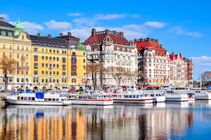 Strandvägen på Östermalm i Stockholm